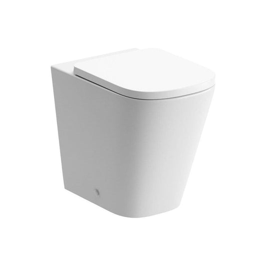 Vegar Rimless Back To Wall Short Projection Toilet and Soft Close Seat image