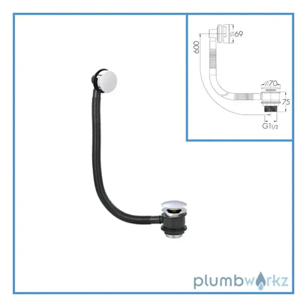 Visione Vanity and Toilet Unit Bathroom Suite with Bath Screen and Dual Shower image 12